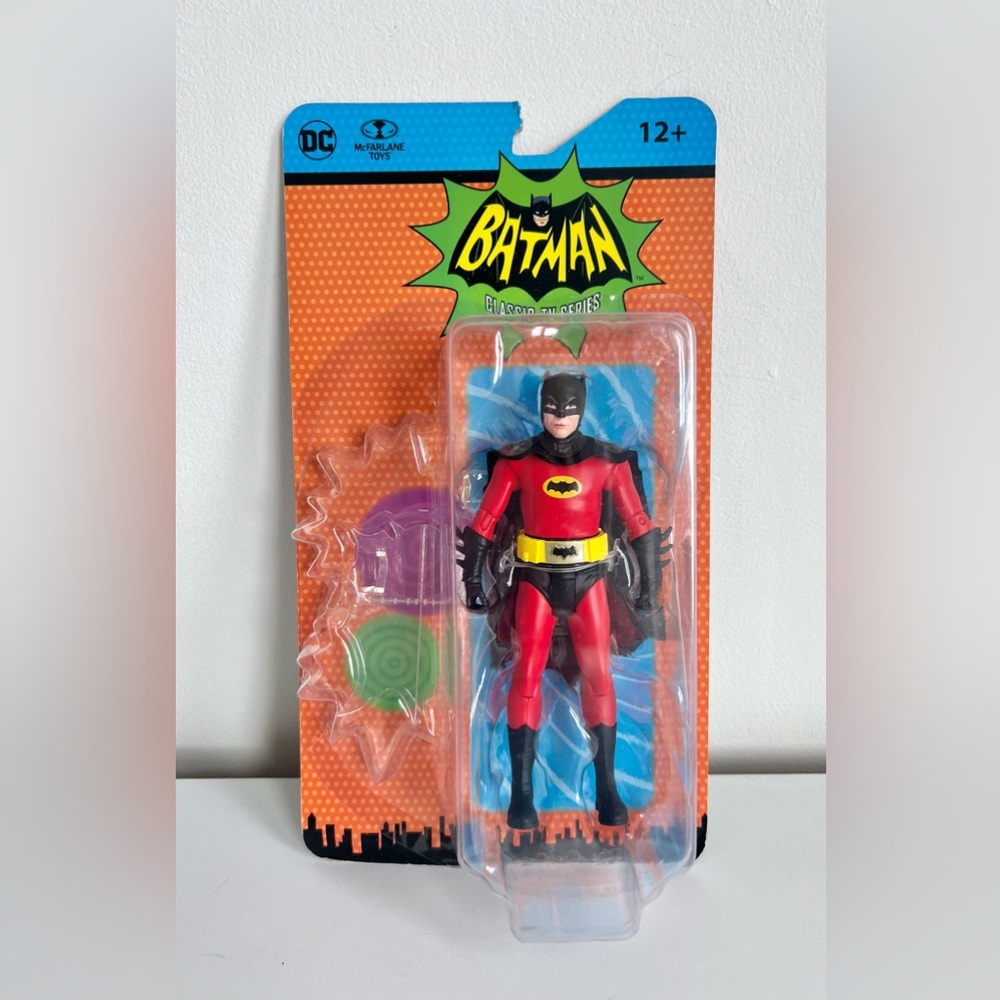 Batman Classic TV Series 6” Movie Poster Batman Action Figure McFarlane Toys